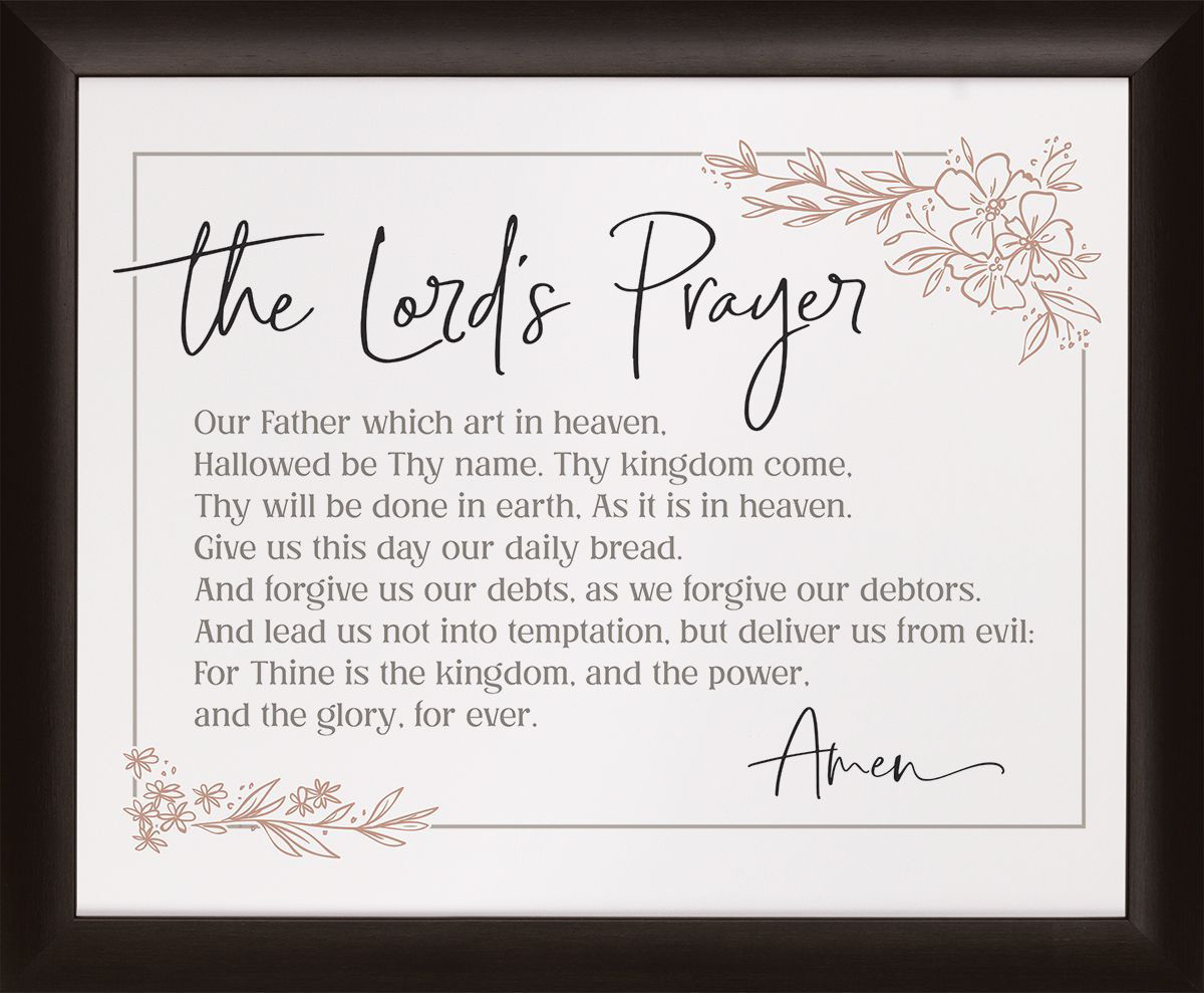 P. Graham Dunn The Lord's Prayer Framed Art Cabela's